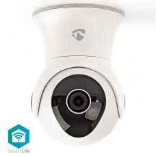 WiFi Smart IP κάμερα Full HD 1080p, για εξωτερικούς χώρους με λειτουργία Pan/Tilt NEDIS WIFICO20CWT